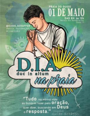 15 Anos da morte do Venerável Guido Schäffer: evento em homenagem ao jovem surfista e seminarista reunirá jovens na praia em busca da paz de espírito pela oração
