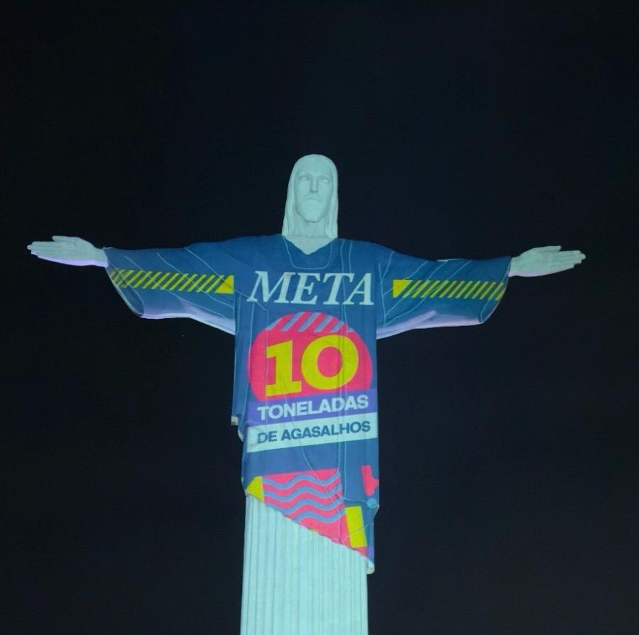 Campanha do Agasalho, do Santuário Cristo Redentor, finaliza com mais de 10 toneladas arrecadadas