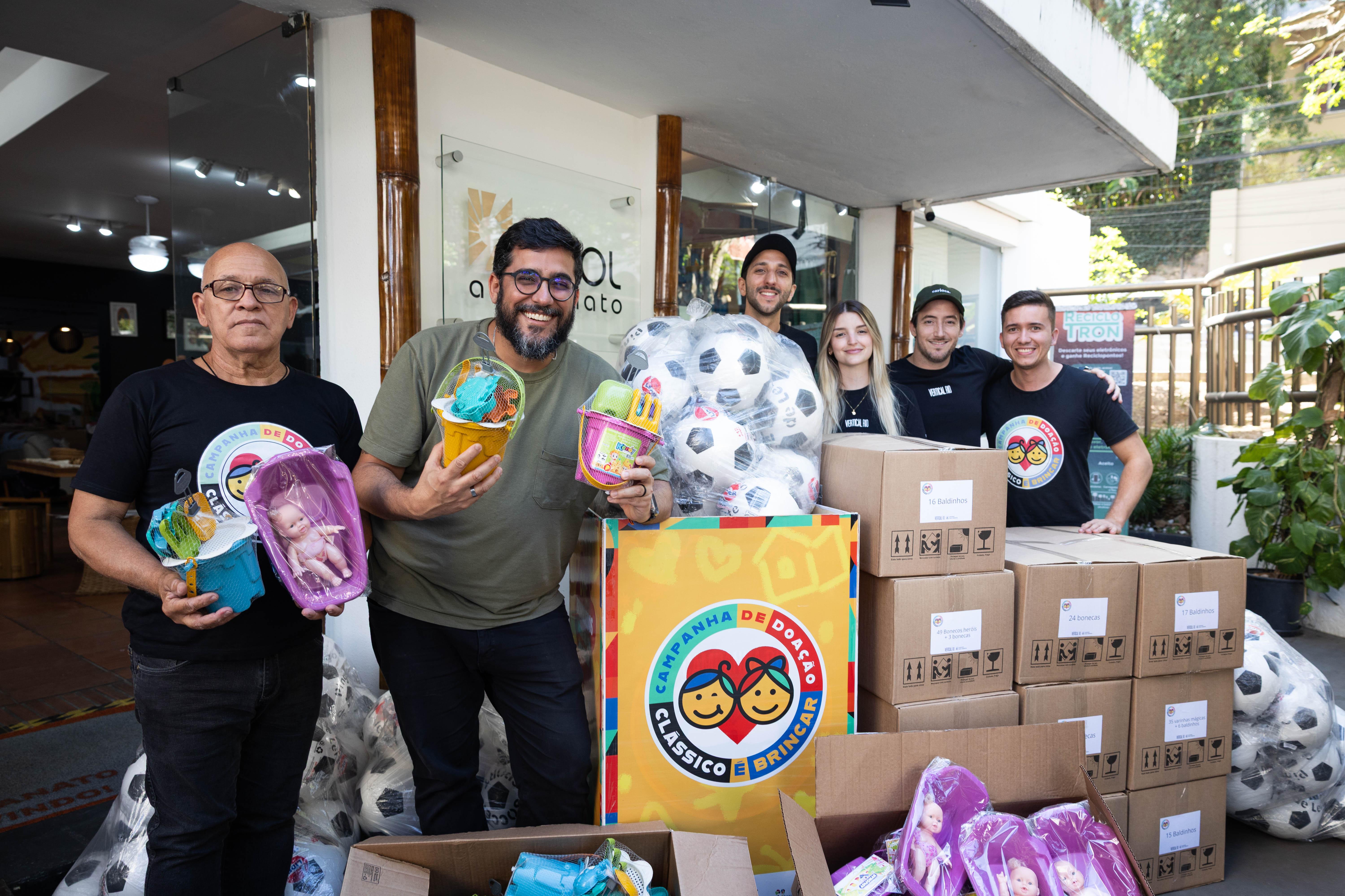 Campanha social Clássico é Brincar começa a arrecadar brinquedos para crianças em situação de vulnerabilidade social