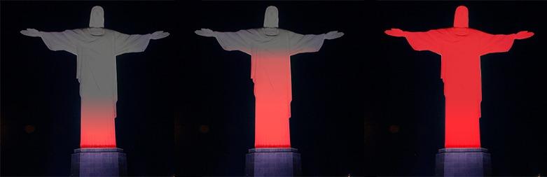 Cristo Redentor e Hemocentros do Brasil se unem em homenagem ao Dia Nacional do Doador de Sangue