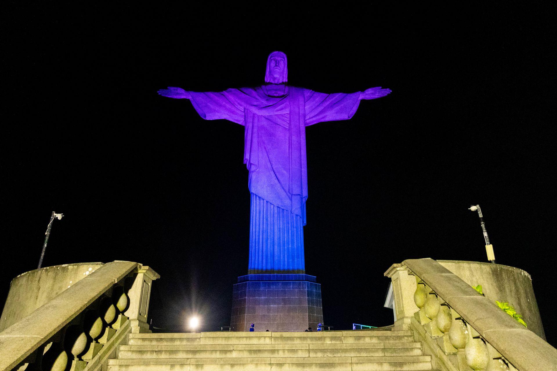 Prestes a completar 95 anos, Cristo Redentor recebe iluminação especial pelo Rio Innovation Week e mostrará, no evento, como inovação transforma visibilidade em legado