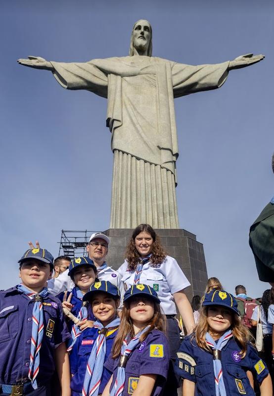 Projeção Especial e Missa no Santuário Cristo Redentor celebram o Centenário dos Escoteiros do Brasil