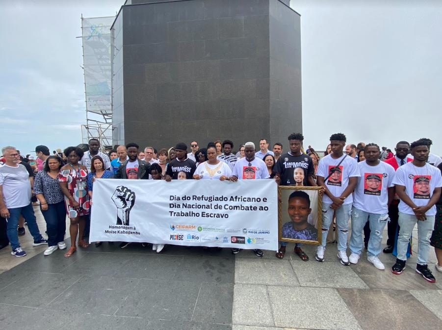 Santuário Cristo Redentor realiza missa em memória ao congolês Moïse Kabagambe