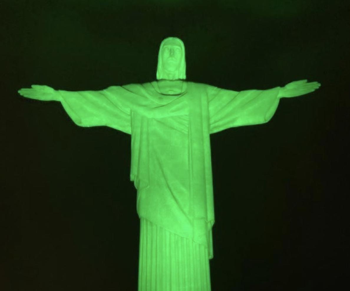 Santuário Cristo Redentor realiza tradicional Iluminação pelo Dia do Exército